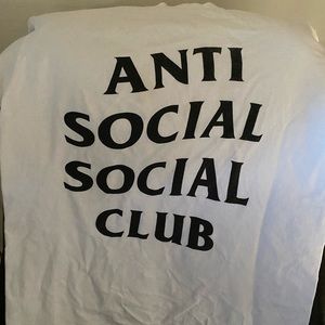 Anti social social club Tshirt